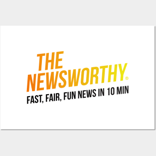 The NewsWorthy Orange Logo Posters and Art